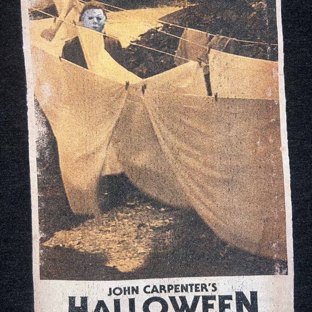 John Carpenter’s Halloween Charcoal graphic Tee